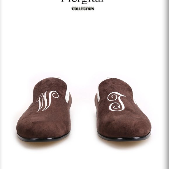 New style men suede shoes with custom personality